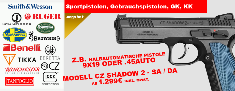 Kurzwaffen kaufen bei My Guns